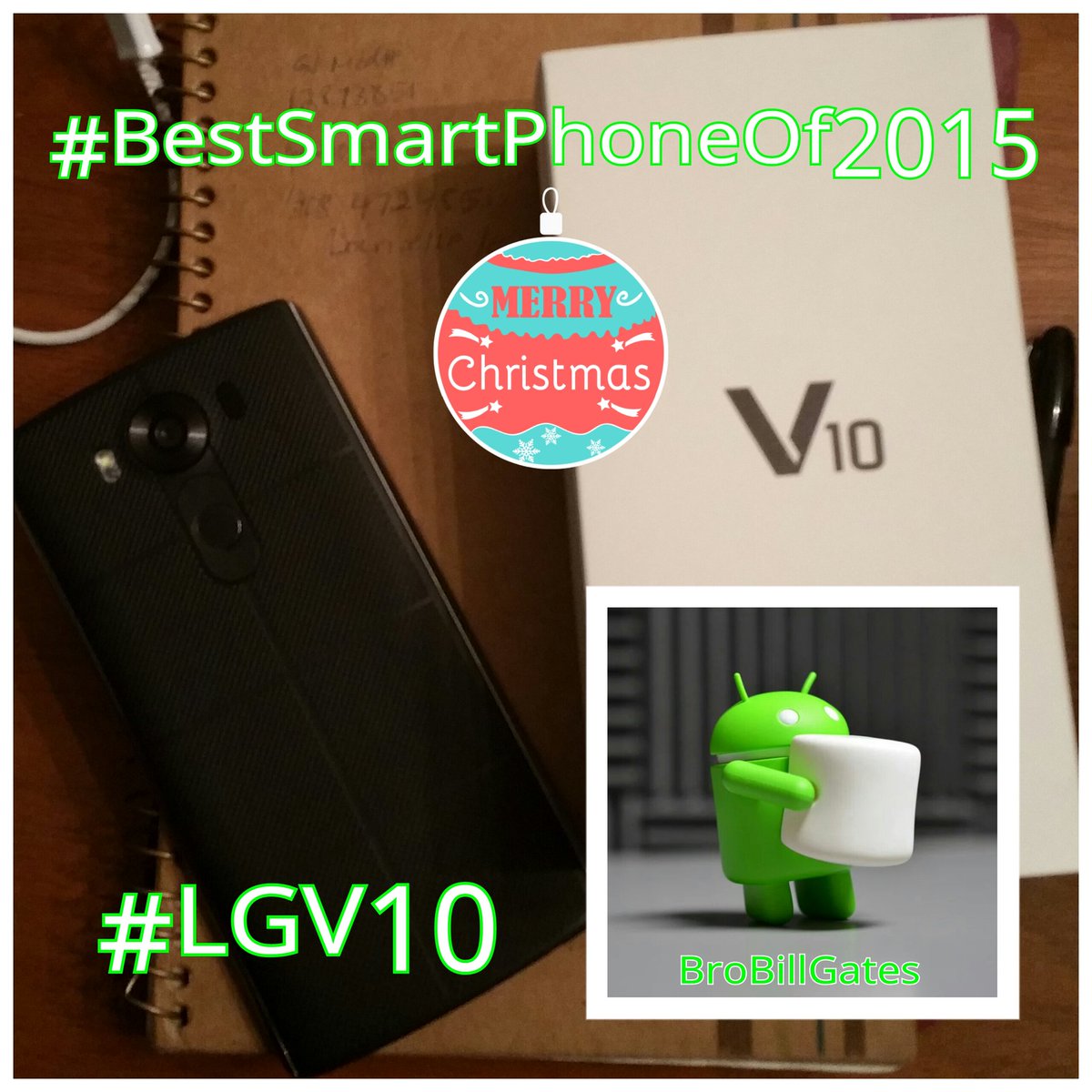 @LGUSAMobile #AllIWantForChristmas
#AndroidMarshmallow 
#ReplacementCovers
And #AnotherLGV10
#CanYouOnlyImagine?🙏👀