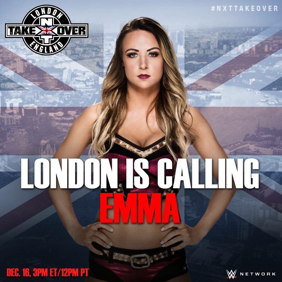 MzAmyMonks's tweet photo. @EmmaWWE @WWEAsuka You got this Emma!!! #evilemma #realemma #NXTTakeOver #NXTTakeOverLondon https://t.co/gSAAmspBhS