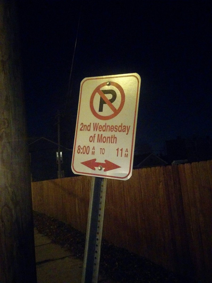 anicio's tweet image. Talk about very specific parking restrictions... #StLouis #signs #TheHill