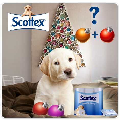 La combinación perfecta para Scottex® es SECO+HÚMEDO ¿Y la combinación perfecta para estas Navidades?