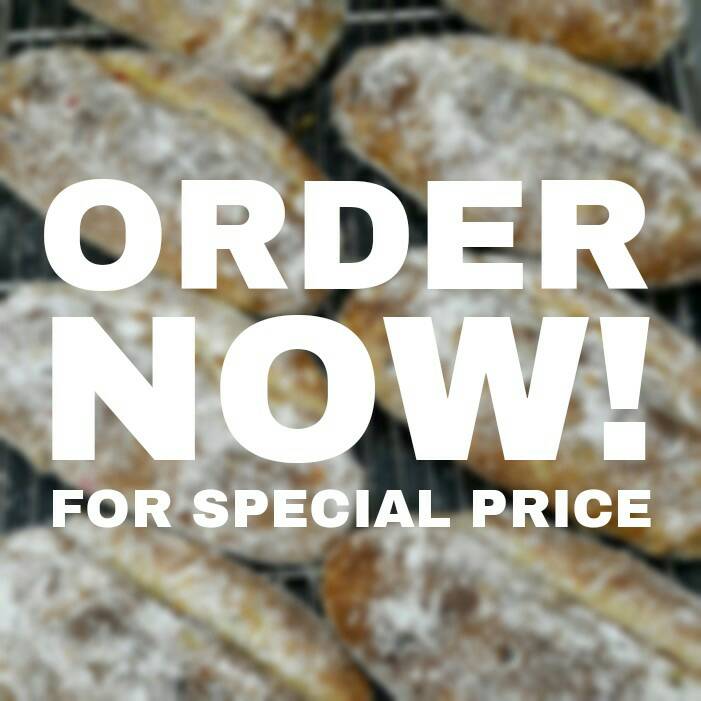 bellamie_b's tweet image. For a very special x-mas, order our #stollenbread for 45K ONLY coz it's normally 65K. Go get it before Dec 24th