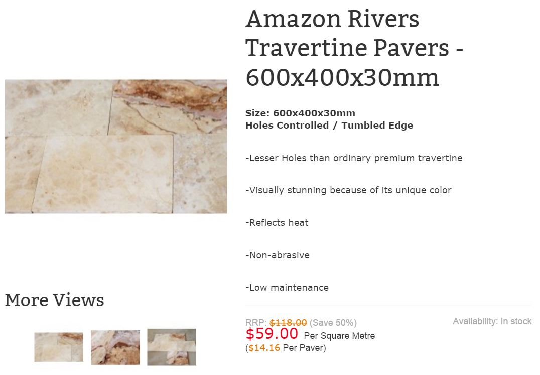 TOP-PICK: Place your orders now #amazonrivers #unique #colours & #design
SHOP HERE: hunterstone.com.au/amazon-rivers-…