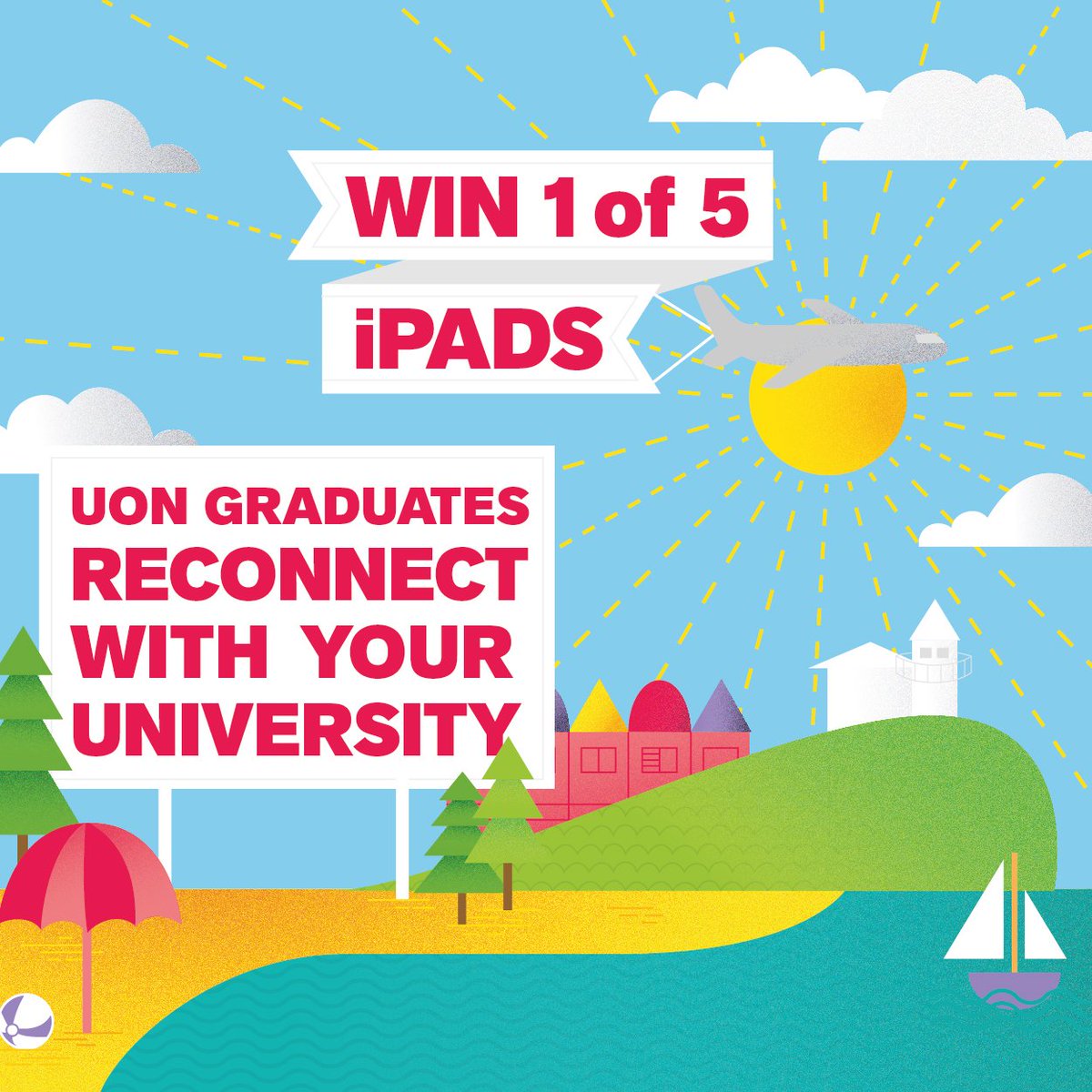 UONalumni's tweet photo. UON graduates! Update your details and go in the draw to win 1 of 5 iPads #UONreconnect https://t.co/saDXah8ytr https://t.co/q0bPJTOKPH