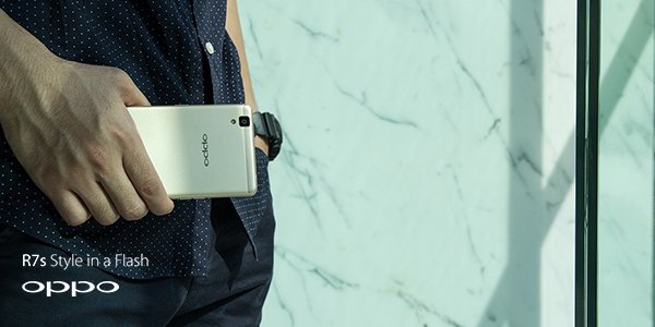 oppo's tweet photo. Ready to power you through the day. #OPPOR7 #StyleInAFlash https://t.co/g0dQji73nL