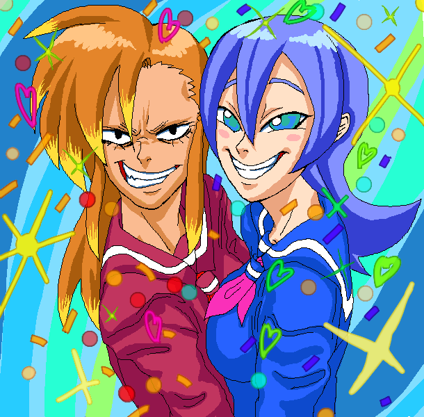 うどんちゃんとラーユちゃん 