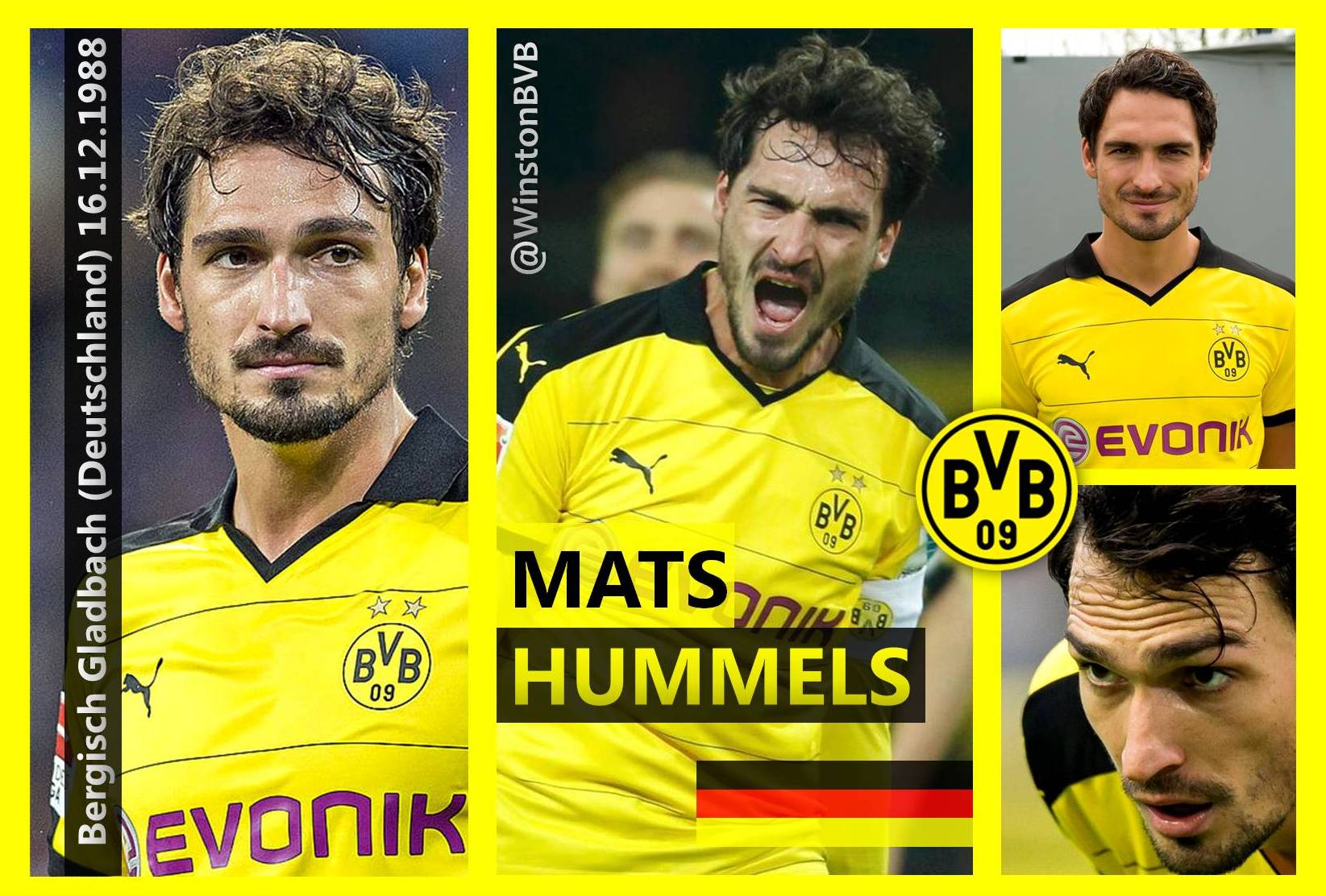 Happy Birthday, Mats Hummels!       