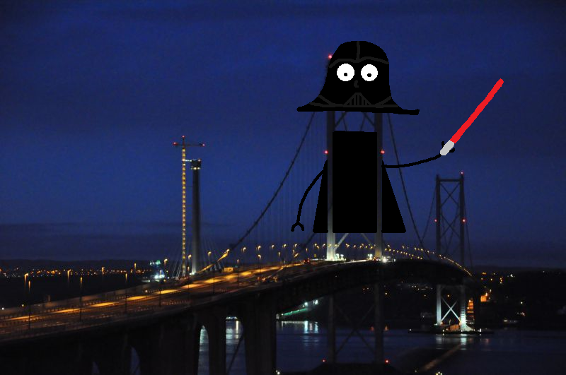 FakeForthBridge's tweet photo. North or South Queensferry, which one will you choose? #TheDarkSide https://t.co/ORnWeaU5bM