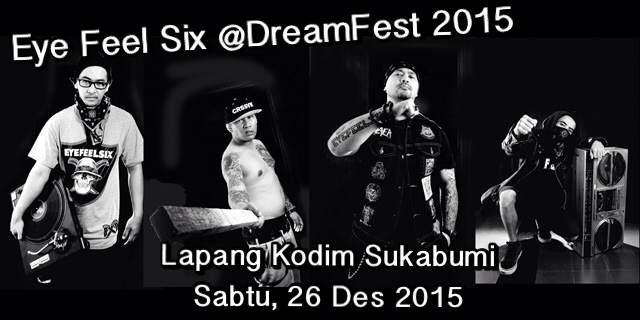 BigBangBdg's tweet photo. DreamFest 2015 with @EYEFEELSIX 
Sat, 26.12.15 at Lapang Kodim - Sukabumi

Get The Ticket Now..!!
Info 082124960698 https://t.co/B6VIiwRrXA