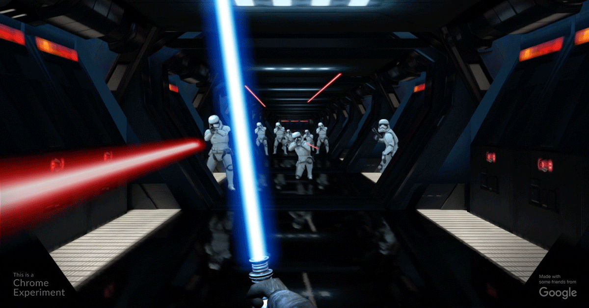 GoogleFR's tweet photo. La Force tu maîtriseras, une armée de Stormtroopers tu défieras ! https://t.co/ZNOb7KN2t7 #StarWars https://t.co/e0mnMeTJXm