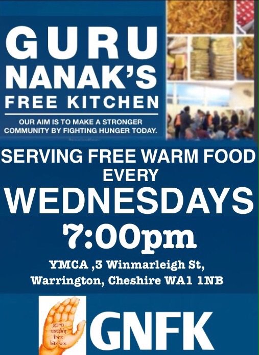 Listen from 1.24.35 to hear about new Warrington free meal service courtesy of <a href="/GuruNanaks3K/">GuruNanaks 3 kitchen</a> bbc.co.uk/programmes/p03…
