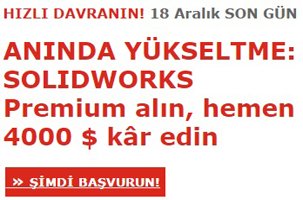 #SOLIDWORKS Premium kampanyasından faydalanabilmek için son 3 gün! 
solidworks.com/freeupgrade-so…