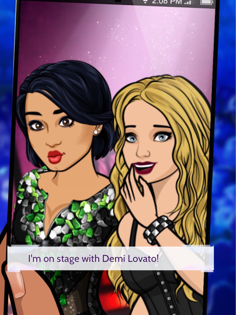 I got a photo on stage with Demi Lovato! #episode #demipathtofame  bit.ly/EpisodeHere
