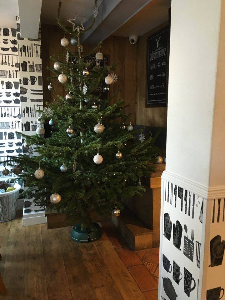 RedLionDenton's tweet photo. We have got our Christmas tree &amp; decorations up, visit us for a Sunday lunch or a meal in the week and take a look! https://t.co/s82BkSlW0t