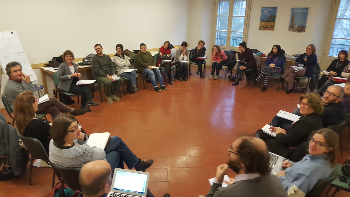 I coordinatori in formazione! Anche questo è #farelegami