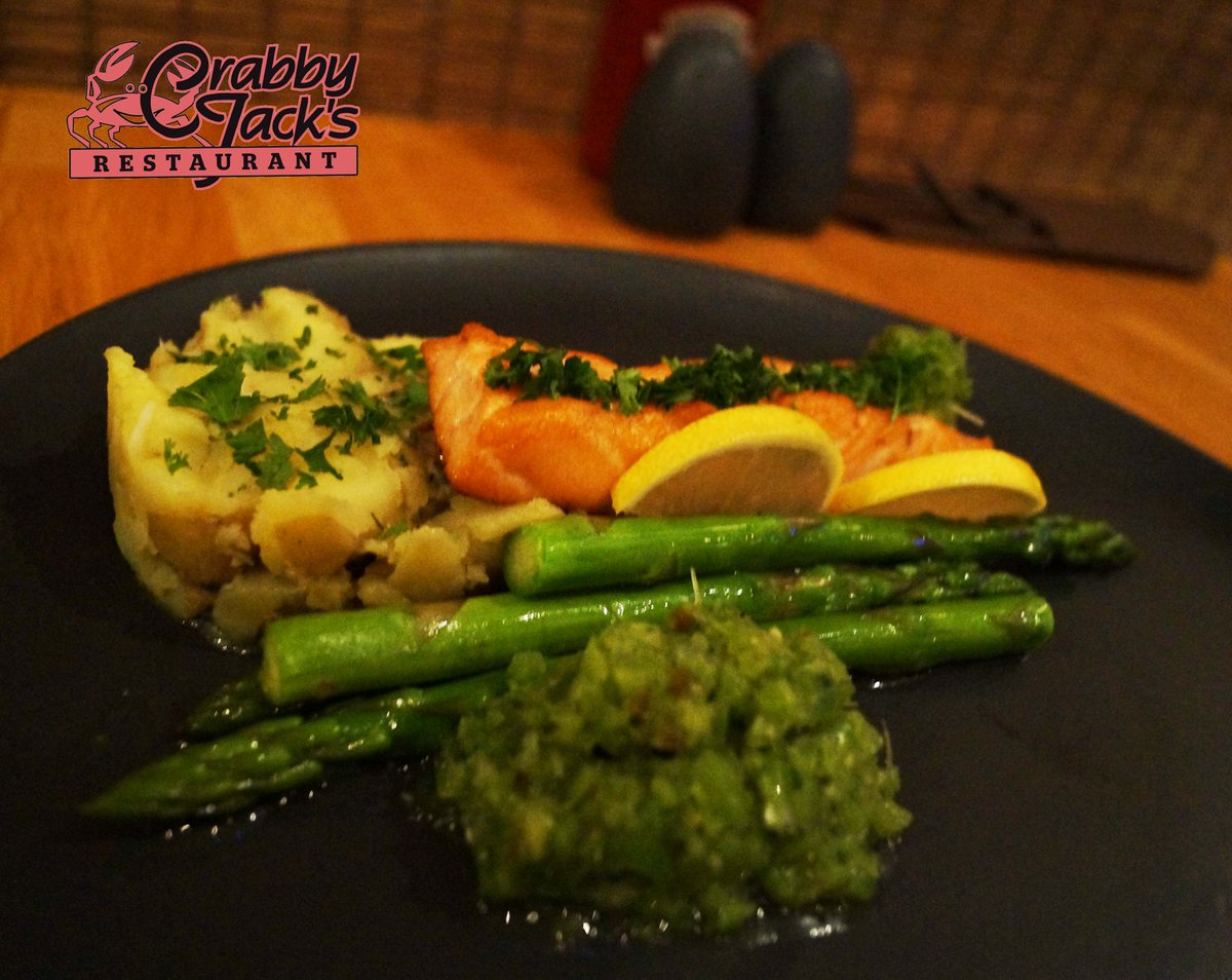 Can we tempt you with our Christmas Spiced Salmon on crushed new potato?