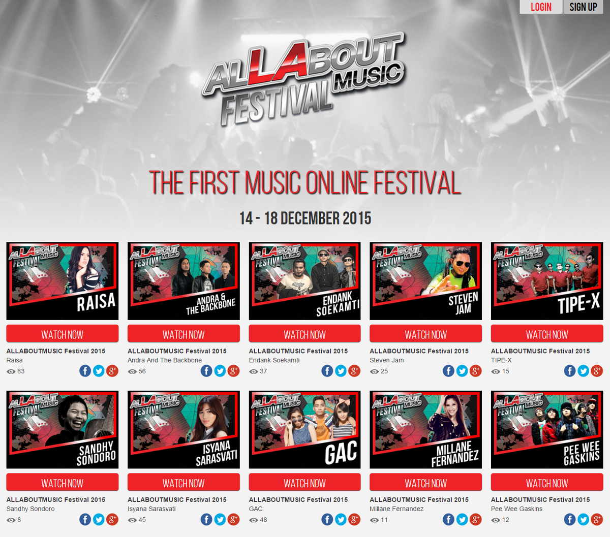 Login di allabout.la-lights.com, terus pilih sendiri musisi yang mau Loe tonton. Sikat bor! #alLAboutmusicfestival