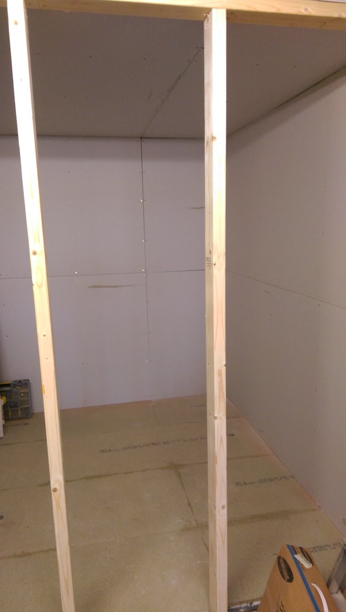 G_Aarchitecture's tweet image. Renovation work. Converting a single skin garage into two new space, one a work shop and the other as storage.