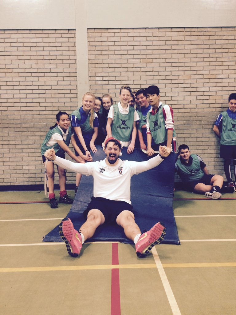 AshManorPE's tweet photo. AMS Christmas special #sledgepull https://t.co/7kdFRCpXkQ