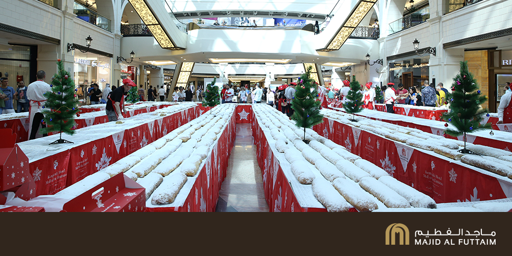MajidAlFuttaim's tweet photo. Our #StollenCake Sale was a success! With your help, AED 80,000 has gone to those who need it most #BakeASmile https://t.co/fuwghY3KD9