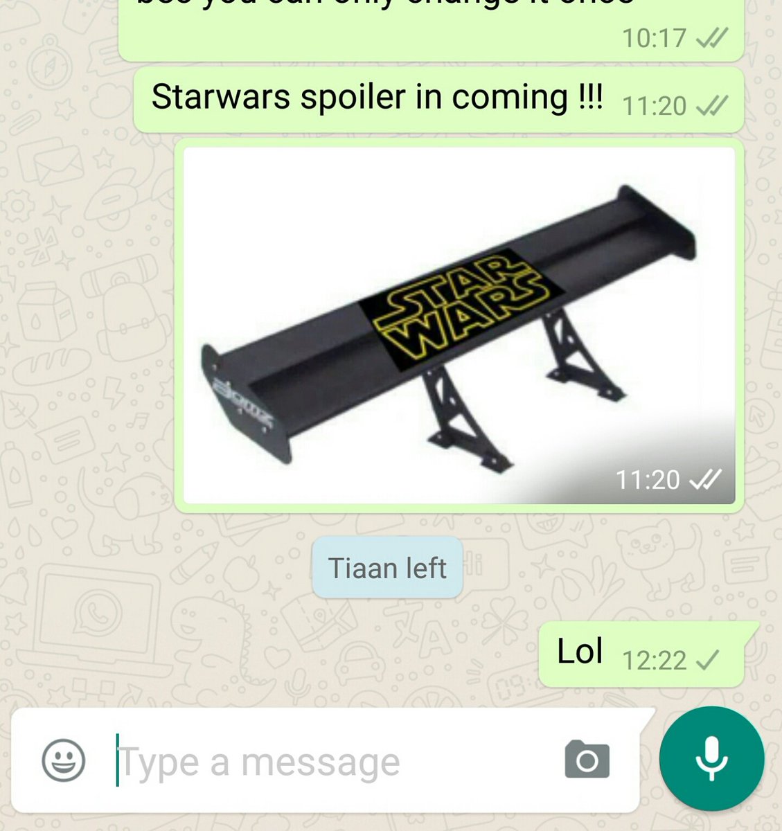 StuffMenTweet's tweet image. 😂😂😂😂 RIP Tiaan