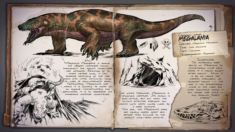 Announcing the Megalania bit.ly/1P7tpTR #playARK #ArkSurvivalEvolved