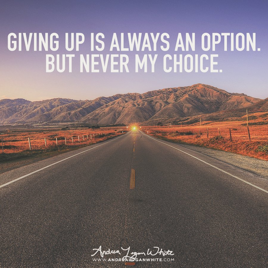 happilyeverandy's tweet photo. The minute you think of giving up, think of the reason why you have held on for so long. #dontgiveup #amen https://t.co/fIhZRpWLb9