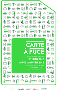 Plus que quelques jours pour découvrir l'exposition "Carte à puces. Une histoire à rebonds"bit.ly/1GHmtqL