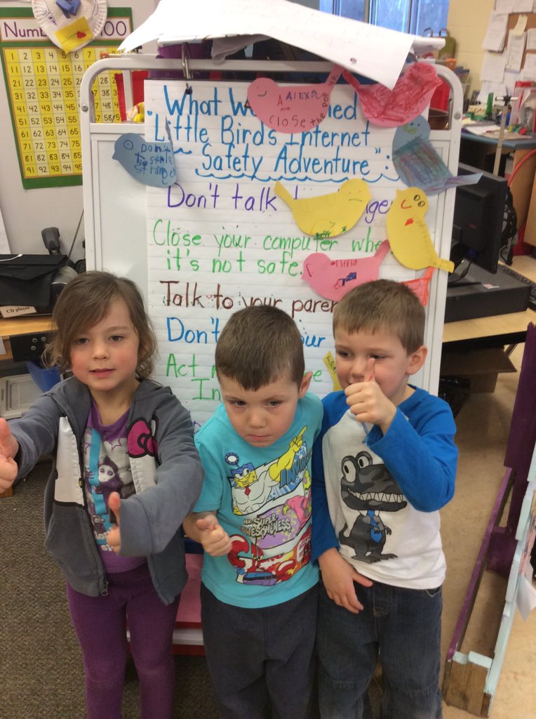14DLT's tweet photo. Little Bird and the early years friends at #Anderdon share Internet safety tips! https://t.co/raT1arg8vG