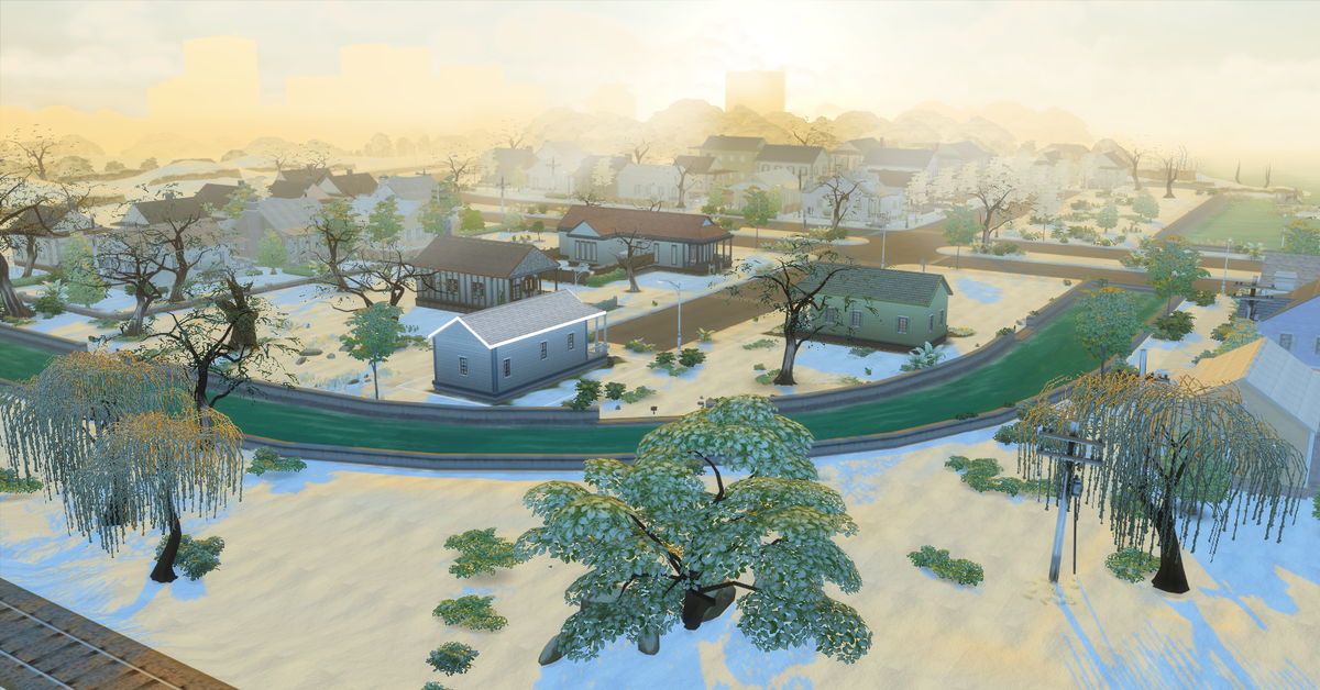 Sim_Cookie's tweet image. THIS view  #snowmod