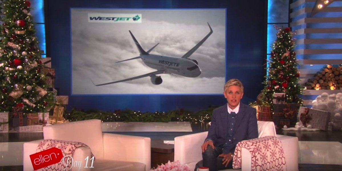 Watch <a href="/WestJet/">WestJet</a>'s 2015 Christmas Miracle video: ow.ly/VYym0 #WestJetChristmas
