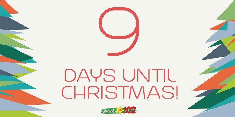 9 days until #Christmas! christmas102.com