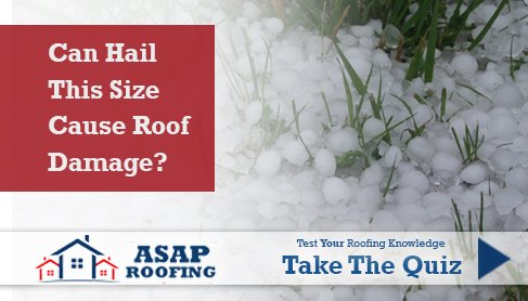 Can hail this size cause roof damage? 
#ASAPRoofing #Quiz #RoofingKnowledge #hail --> ow.ly/VX0mb