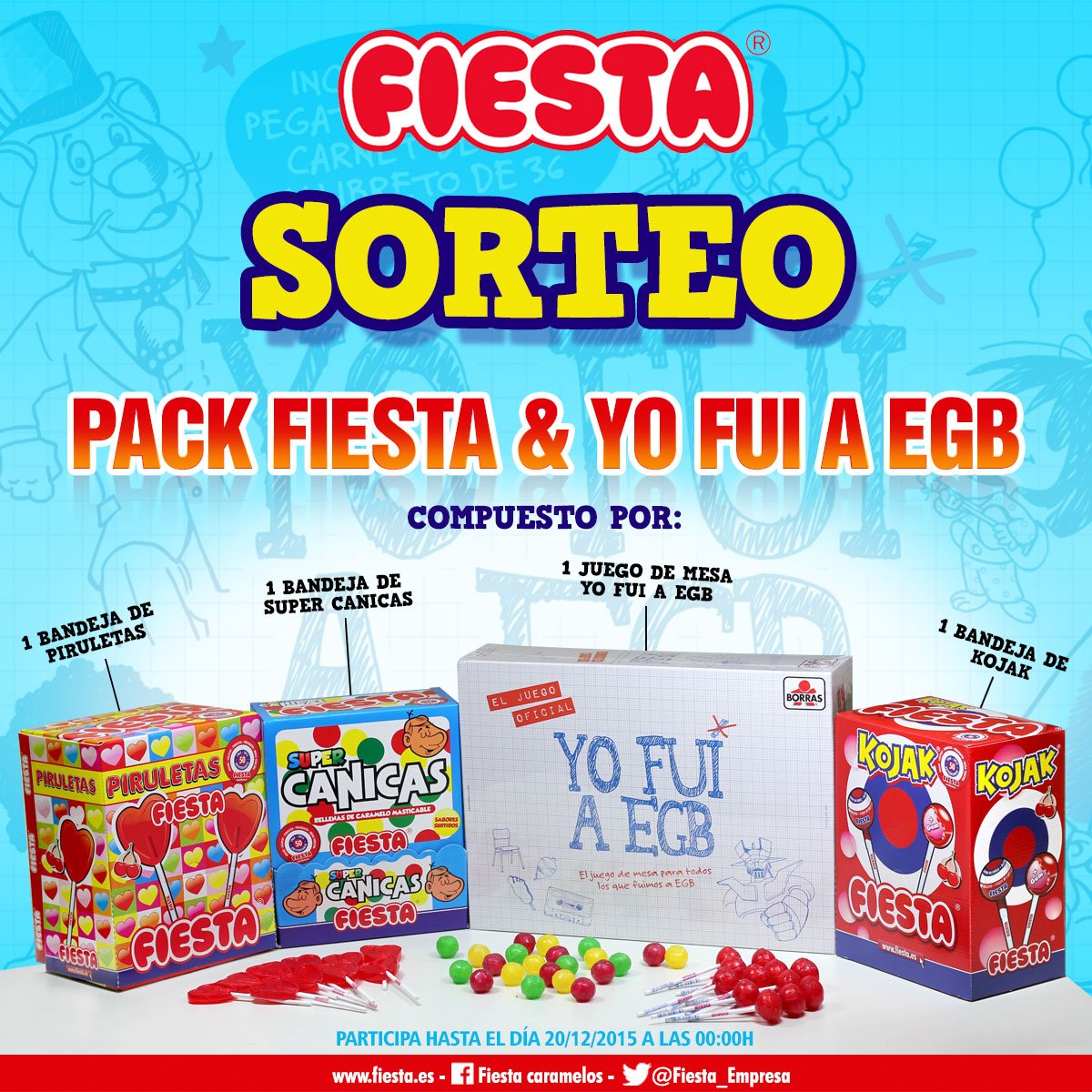 FIESTA_es's tweet photo. Sorteo @Fiesta_Empresa &amp; @YofuiaEGB a todos los seguidores que hagan RT antes del domingo 20 a las 00:00h. Suerte!! https://t.co/EybmB29IPB