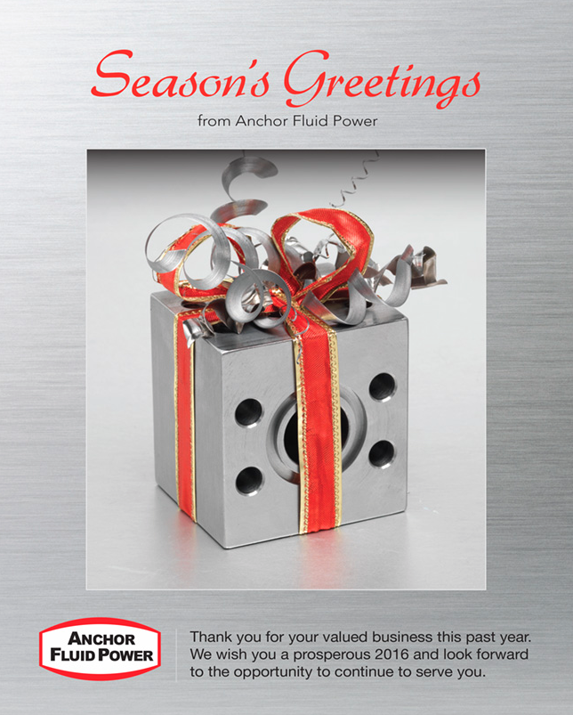 Happy Holidays from Anchor Fluid Power