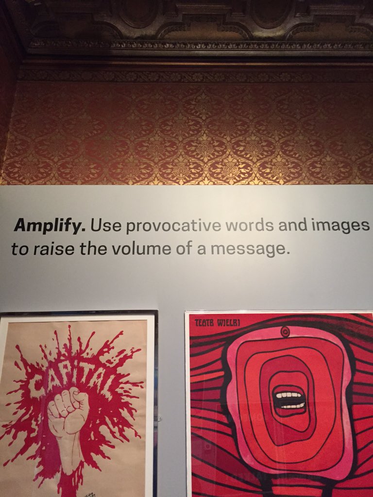 MarcyCohen's tweet image. Words to live by for any digital storyteller #howposterswork @cooperhewitt