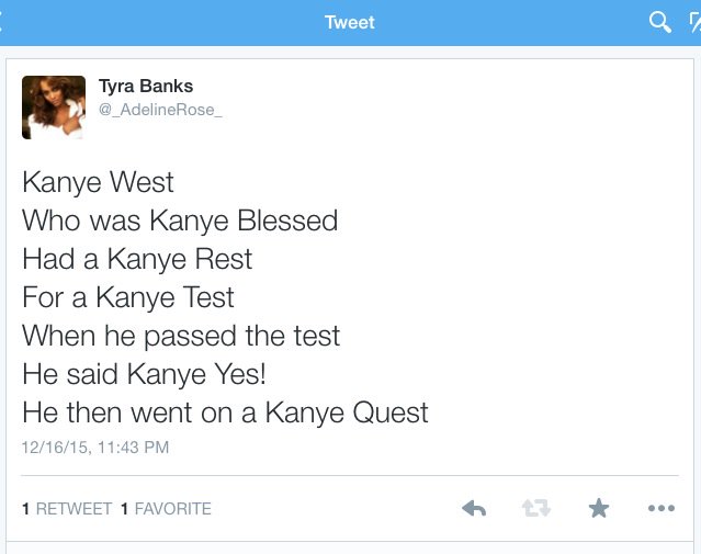 This is the story of Kanye West.