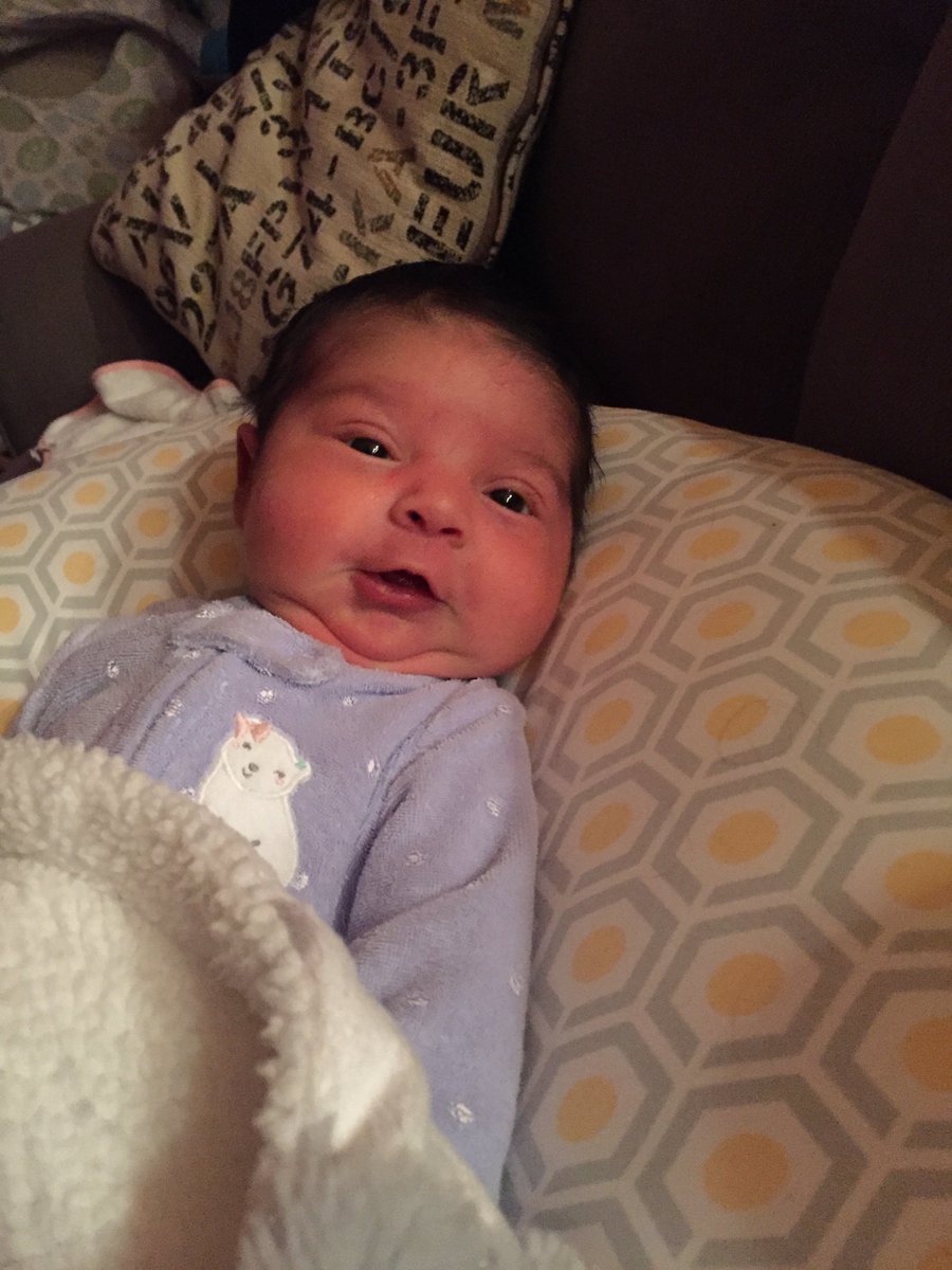BabyMac2015's tweet photo. Mommy said make a funny face.  #nailedit https://t.co/MewQjlVBfP