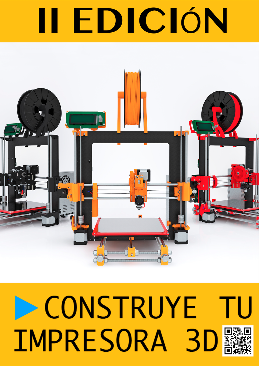 AEPrint3D's tweet photo. ¿Quieres montarte tu propia #impresora3D? apúntate en https://t.co/BnKM1Y9uzi Plazas limitadas! https://t.co/vCxIlqRqhD