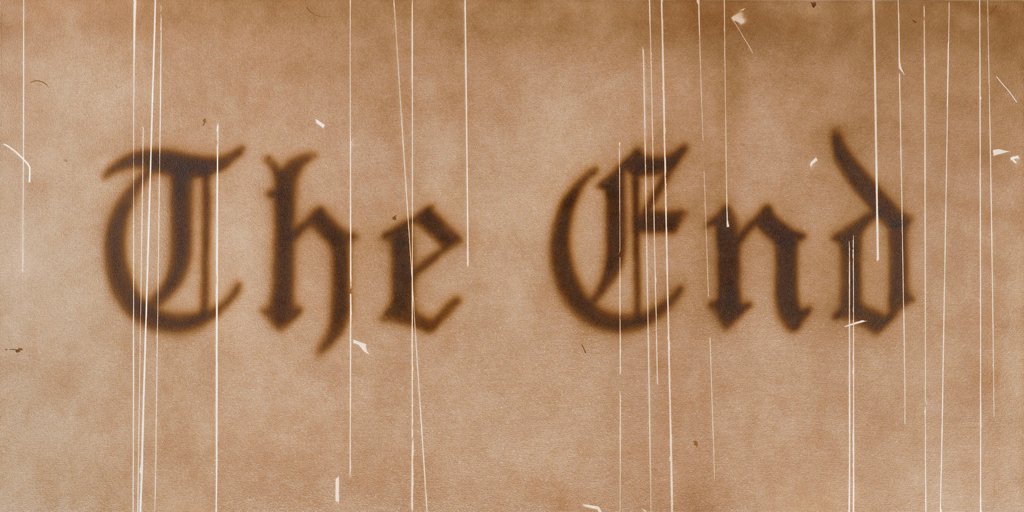 Happy birthday to Ed Ruscha, born in 1937! To celebrate, here is his \"Scratches on the Film\" (© Edward Ruscha 1993). 