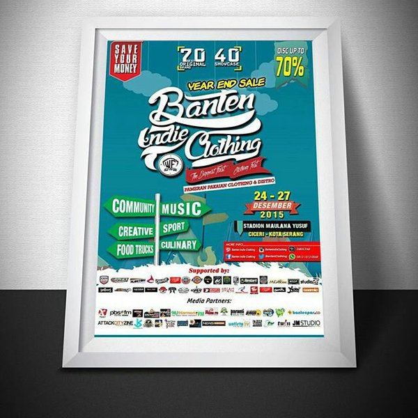 tinggal beberapa hari lagi nih ,jangan lupa dateng yah #BantenIndieClothing2015 #supportyourlocalevent