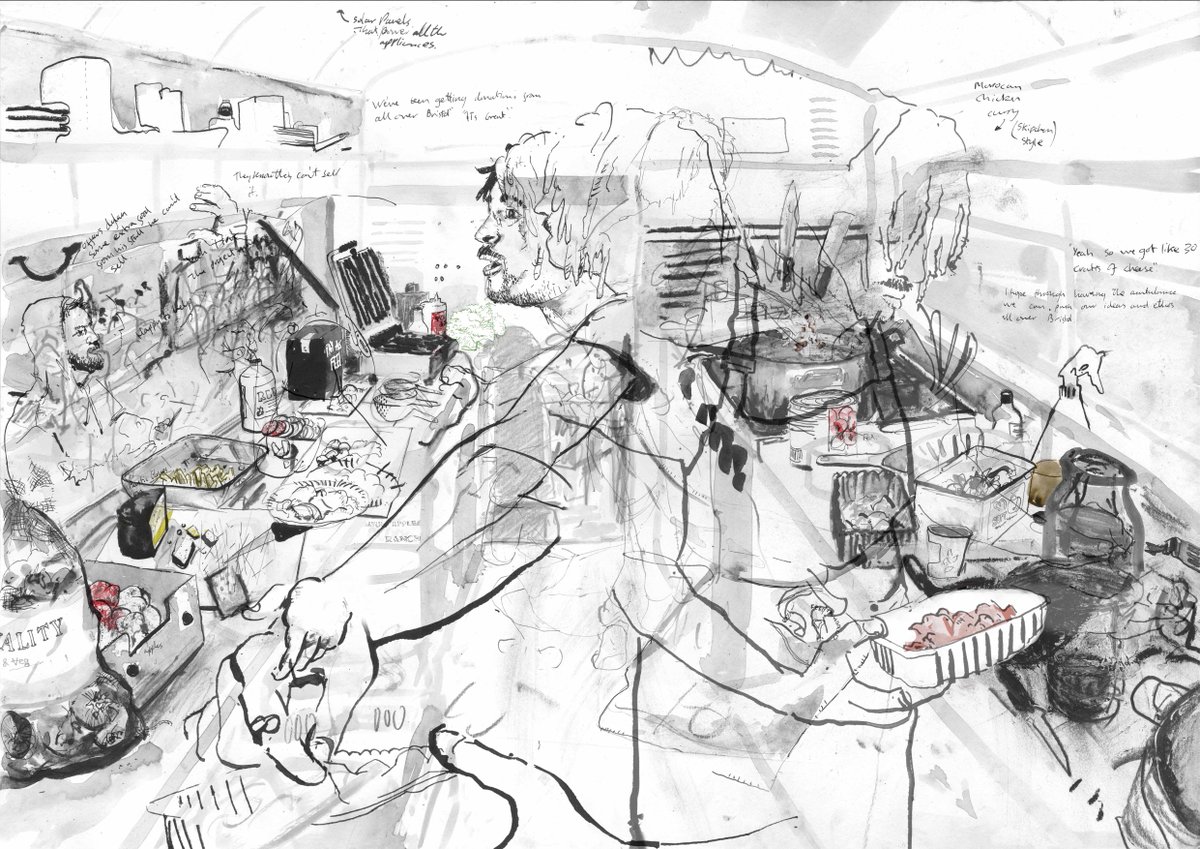 'Skipchen Food Ambulance' by <a href="/joemunro92/">Joe Munro</a> shortlisted for #RuskinPrize, Recording Britain Now thebigdraw.org/the-john-ruski…