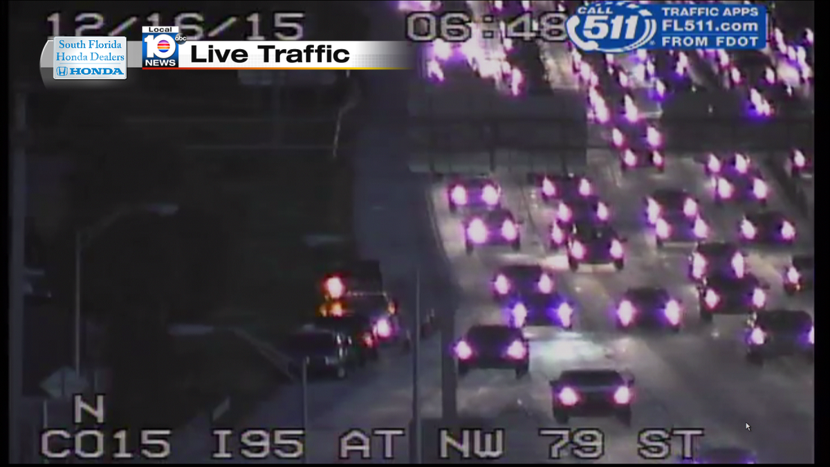 Broken down car on I-95 SB and NW 79th St #TRAFFIC #MIAMI https://t.co/r8thIgKXXG