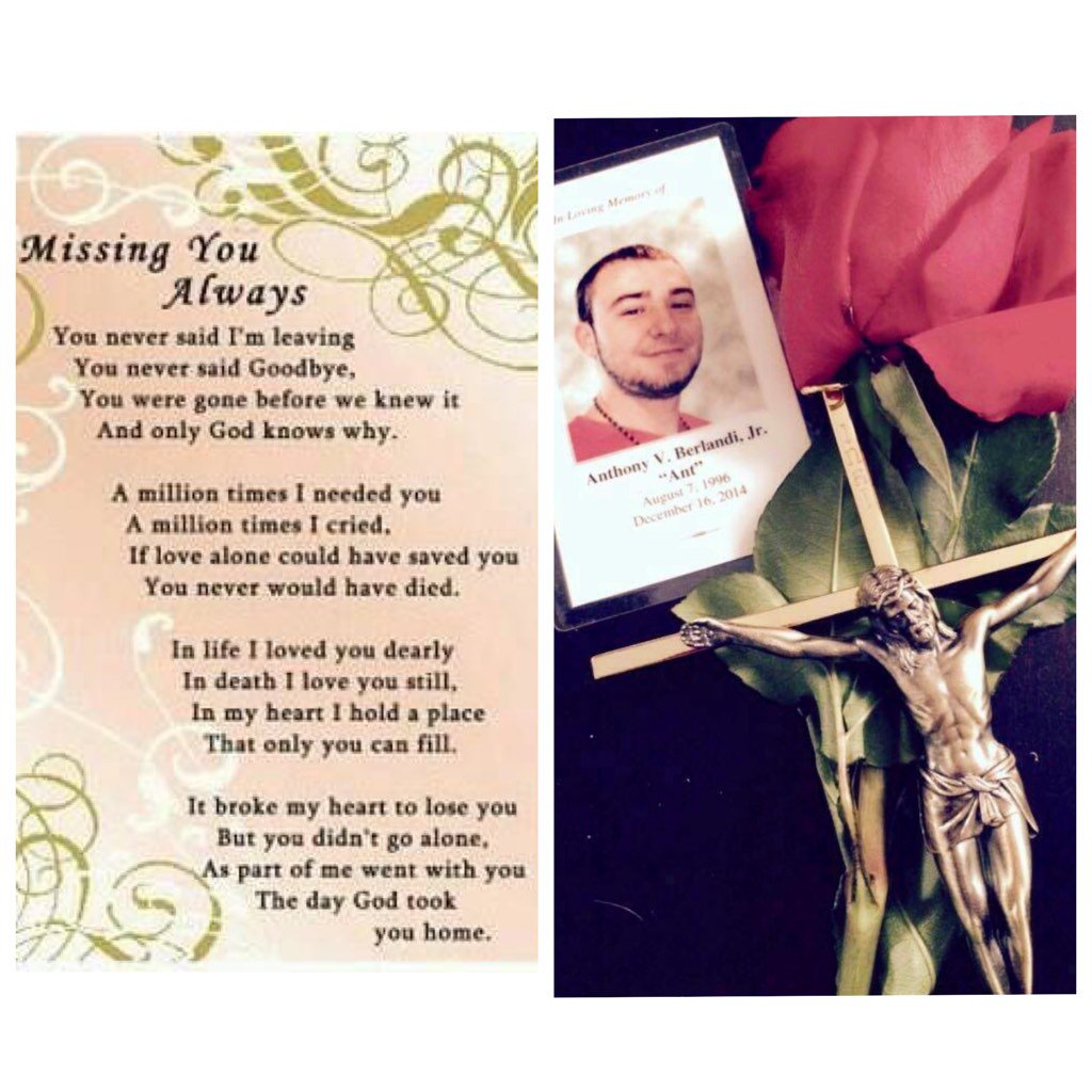 Megan_Meuse's tweet image. One year today without you Ant👼🏼 I love you and miss you more and more everyday💙😥🕯