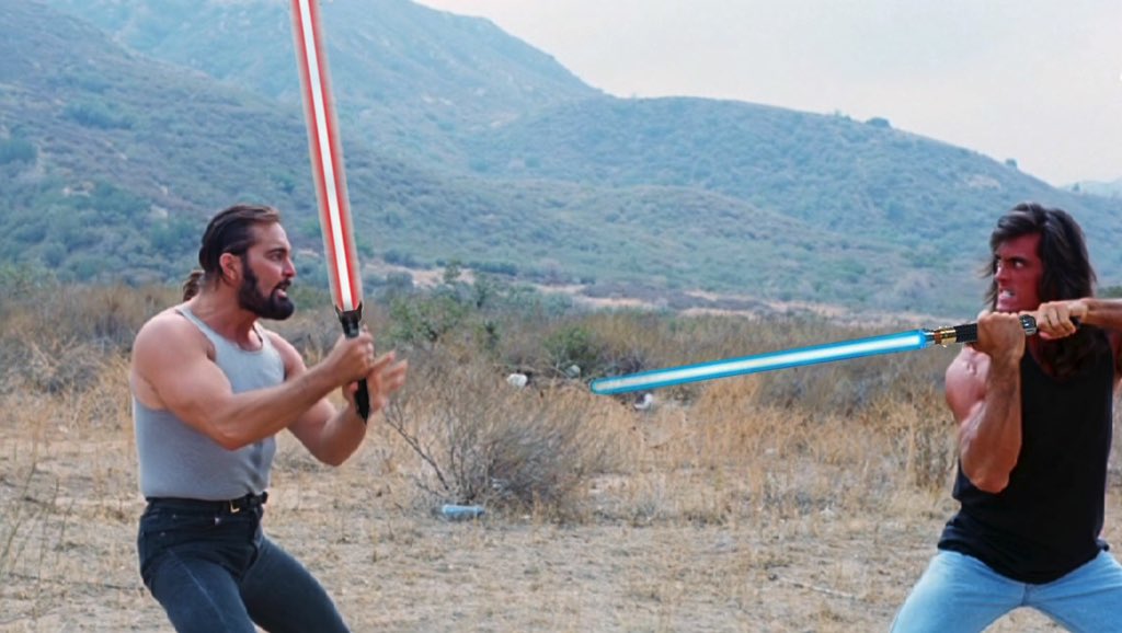 kultmoviegang's tweet photo. #samuraiwars - the wig awakens. count me in! #betterthanstarwars #expandthegalaxy @Cinema_Epoch https://t.co/7nQmyhNT68