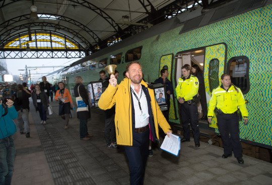 De #GroeneTopTrein heeft gereden, en hoe! Rondje langs de passagiers: hoe vonden zij de rit? buff.ly/1NwMJoI