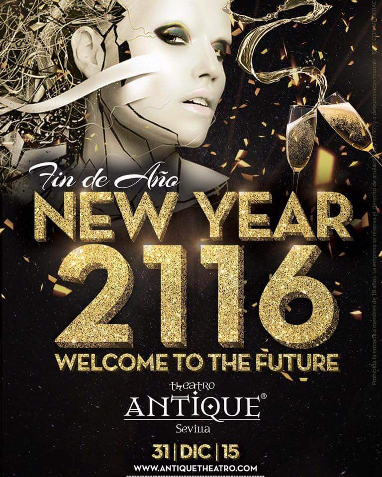 #FINDEAÑO #ANTIQUE #SEVILLA!
•ENTRADA NORMAL50€ VIP70€ BARRALIBRE
•#Entradas &amp; Mesas: 677126311