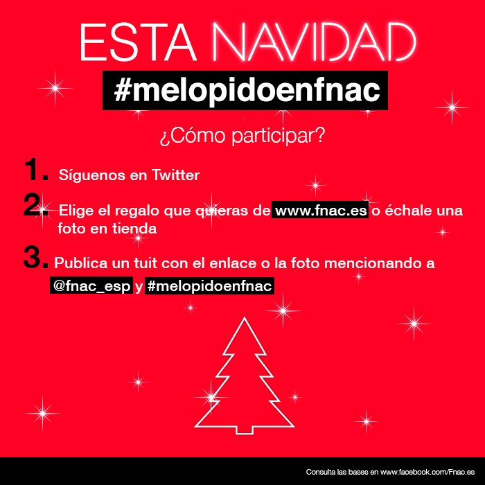Fnac_ESP's tweet photo. ¿Qué quieres por Navidad?🎄
Participa en #melopidoenfnac y ¡llévatelo!  
Elige tu regalo, tuitéalo y ¡podrás ganarlo! https://t.co/CUYWYKQ1Ul
