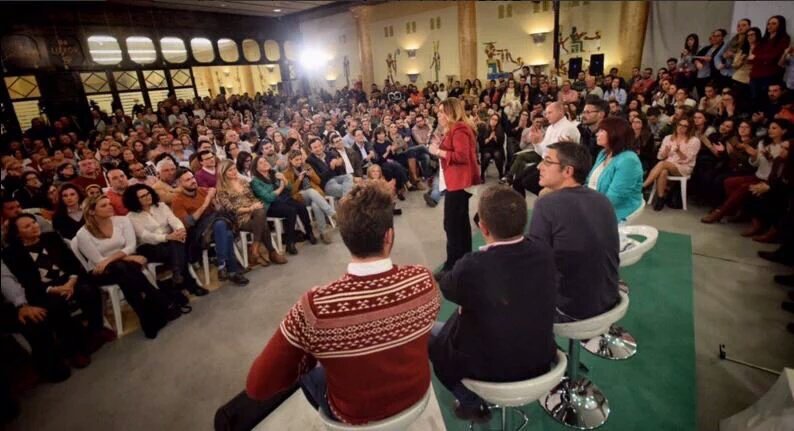 JSAndalucia's tweet photo. Muchas gracias a todos/as los jóvenes que se desplazaron desde toda Andalucía para el acto joven de Jódar https://t.co/jL9zRreMTw