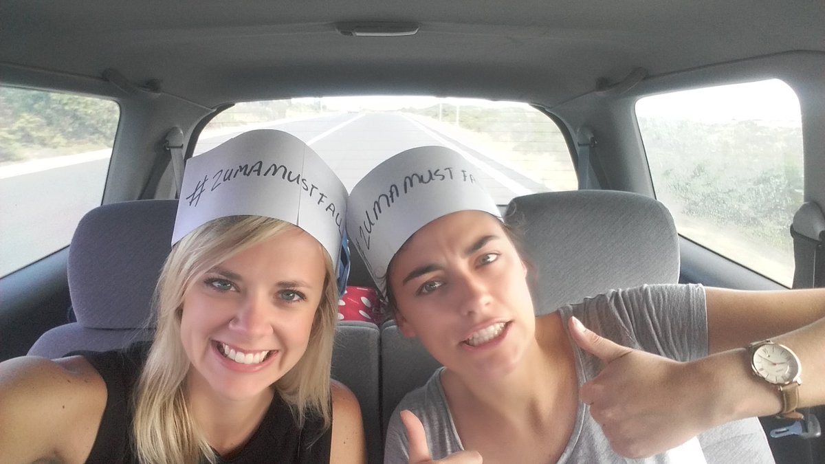 Our own protest #ZumaMustFall