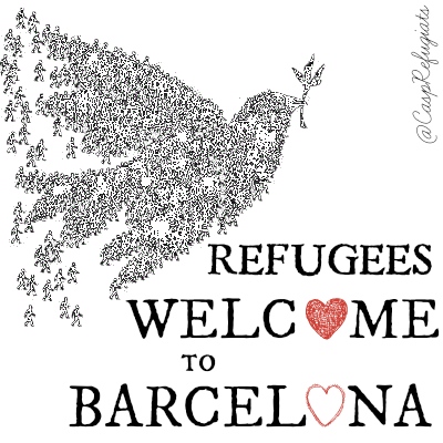 G_Pisarello's tweet photo. La solidaritat de la ciutadania és el millor d'aquesta BCN. Les #EscolesRefugi, exemple a seguir https://t.co/pBWAE7DY6o